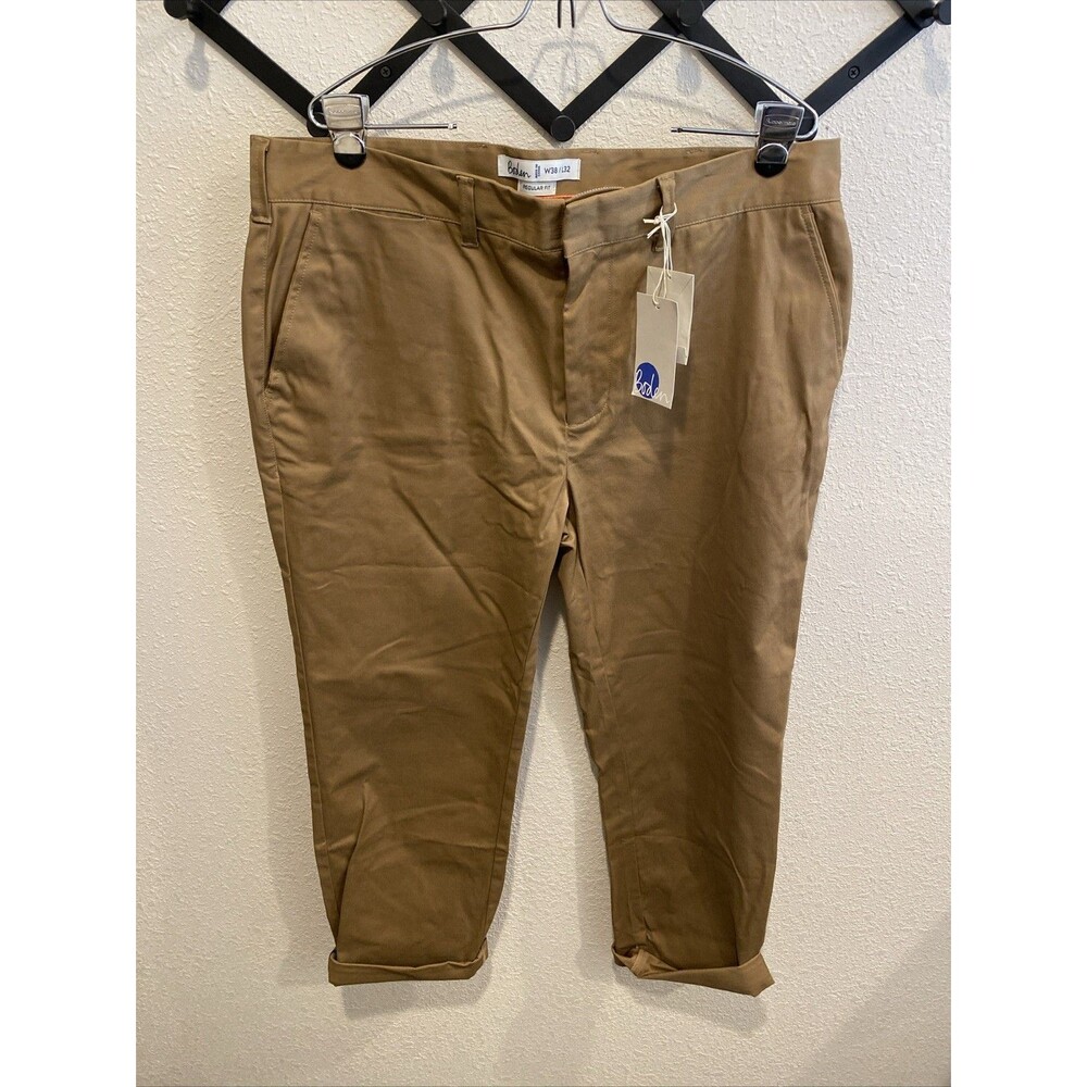 Boden Regular Fit Chino Size 38x32 Tan